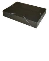 Pasta Aba Elastica Plastica Oficio 55mm Fume Pasta Aba Elastica Plastica Oficio 55mm Fume