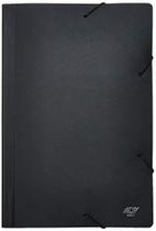 Pasta Aba Elastica Plastica Oficio Linha Black Pasta Aba Elastica Plastica Oficio Linha Black