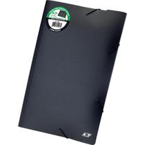 Pasta ABA Elastica Plastica Oficio Linha BLACK Pasta ABA Elastica Plastica Oficio Linha BLACK