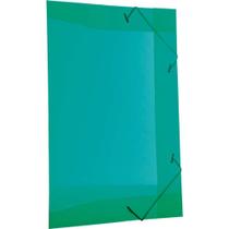 Pasta aba elastica plastica oficio verde delloline dello