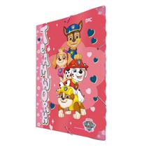 Pasta Aba Elástica Sem Lombo DAC Patrulha Canina Rosa