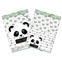 Pasta Aba Elástico A4 Panda Pasta Aba Elástico A4 Panda