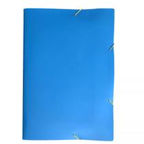 Pasta Aba Elástico Dello A4 Full Color Azul