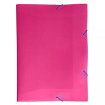 Pasta Aba Elástico Dello A4 Full Color Pink