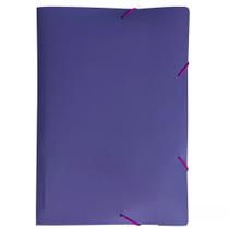 Pasta Aba Elástico Dello A4 Full Color Roxa