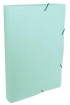 Pasta Aba / Elástico Dello Oficio Pp Serena Verde Pastel