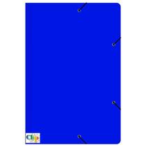 Pasta Aba Elástico Ofício Duplex Azul 350x240mm 1 UN Clipcolor Pasta Aba Elástico Ofício Duplex Azul 350x240mm 1 UN Clipcolor
