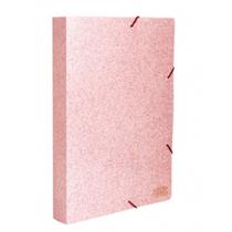 Pasta Aba Elastico Oficio Lombo De 4cm Rosa Secrets 0276