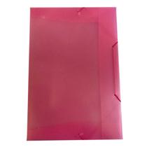 Pasta Aba Elástico Organizadora Oficio Soft Polibras