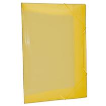 Pasta Aba Elástico Polipropileno 0,35mm Ofício Amarela Pasta Aba Elástico Polipropileno 0,35mm Ofício Amarela