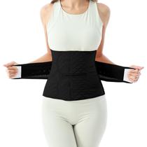 Pasta abdominal Allaugh Belly Band para pós-parto preta média Pasta abdominal Allaugh Belly Band para pós-parto preta média