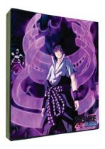 Pasta Álbum Fichário Naruto Sasuke Porta 180 Cartas Cards