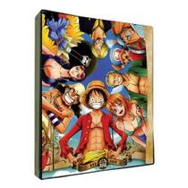Pasta Álbum Fichário One Piece Luffy Porta 180 Cartas Cards - PokemonSHOP