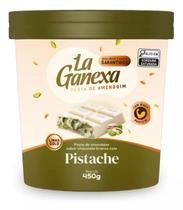 Pasta Amendoim 450g La Ganexa Chocolate Branco com Pistache