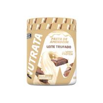 Pasta Amendoim Whey Protein Sabor Leite Trufado Zero Açúcar