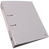 Pasta Az Ofício Larga Pvc Cinza Polycart