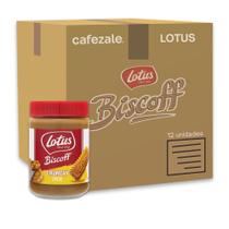 Pasta Belga Biscoito Lotus Biscoff Crunchy Kit 12 Potes 400g