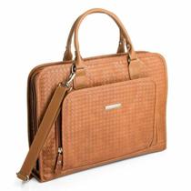 Pasta Bolsa Executiva Com Abertura Total Para Notebook 17' Feminina em Croco Viccina