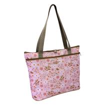 Pasta Bolsa Feminina Ls Bolsas Floral Rosa