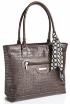 Pasta / Bolsa Para Notebook 15.6' Tiracolo Feminina Croco