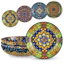 Pasta Bowls Vancasso Ceramic Salad 1,25 L, conjunto de 4 lava-louças