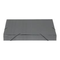 Pasta c/ Elástico Polionda 38 x 24,5 x 34 Cinza - Polibras