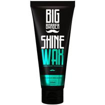 Pasta Capilar Shine Wax Bisnaga Big Barber 120g Efeito Brilho Profissional