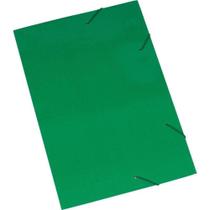 Pasta cartão 60 kg - verde caba e elastico - FRAMA