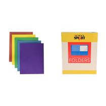 Pasta Casafoyer Extra Large com 2 bolsos e 2 bolsos em azul claro