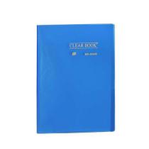 Pasta Catálogo 20 Folhas A4- Clearbook -transparente Azul Yes