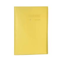 Pasta Catálogo A4 Amarelo Cristal com 30 Folhas Yes Clearbook Arquivo Documentos Apresentação