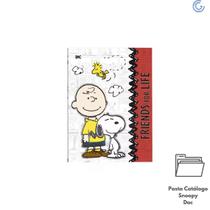 Pasta Catálogo A4 c/10 Plasticos Snoopy - Dac Pasta Catálogo A4 c/10 Plasticos Snoopy - Dac