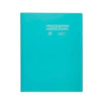 Pasta Catálogo A4 com 30 Folhas Clearbook Yes Azul Claro Universitário Colegial para Arquivar Documentos
