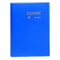 Pasta Catálogo A4 com 30 Folhas Clearbook Yes Cristal Pastel
