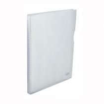 Pasta catálogo A4 com 40 plásticos Top Line - Cristal - 6054.H - Dello Pasta catálogo A4 com 40 plásticos Top Line - Cristal - 6054.H - Dello