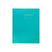 Pasta Catálogo A4 com 50 Folhas Clearbook Yes Azul Claro Universitário Colegial para Arquivar Documentos