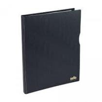 Pasta catalogo a4 executive preta c/30 plasticos 6056.p.0020