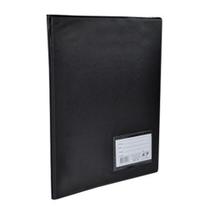 Pasta Catalogo C 10 Plast Oficio E Com 4 Colchetes Preto Acp Pasta Catalogo C 10 Plast Oficio E Com 4 Colchetes Preto Acp