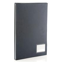 Pasta catálogo capa dura 25 envelopes com visor preto Tn