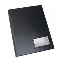 Pasta catálogo capa dura 50 envelopes com visor preto Tn Pasta catálogo capa dura 50 envelopes com visor preto Tn