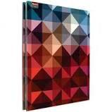 Pasta catálogo Chies ofício abstrato com 25 plásticos Pasta catálogo Chies ofício abstrato com 25 plásticos