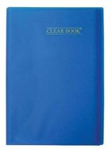 Pasta Catálogo Clear Book A4 com 10 Folhas de Plástico - Yes - AZUL