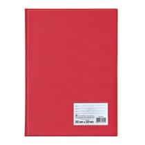 Pasta Catálogo com 50 Envelopes Plásticos Vermelha Dac