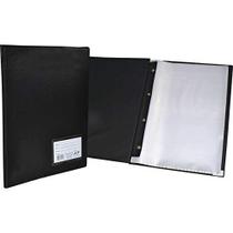 Pasta Catalogo Oficio 100 Env. Finos Preta