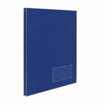 Pasta catálogo ofício 2536 Azul com 50 plásticos - Chies Pasta catálogo ofício 2536 Azul com 50 plásticos - Chies