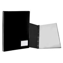 Pasta Catalogo Ofício A3 Com 50 Envelopes Preto ACP