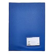 Pasta Catálogo Ofício Azul c/ 50 Envelopes e Visor ACP