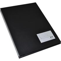 Pasta Catálogo Ofício com 50 Envelopes e 4 Parafusos - Preta Pasta Catálogo Ofício com 50 Envelopes e 4 Parafusos - Preta