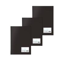 Pasta Catalogo Oficio Preto Com 100 Envelopes Dac kit 3 unidades