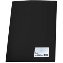 Pasta Catalogo Plastica PP A4 com 10 Envelopes Preta Pasta Catalogo Plastica PP A4 com 10 Envelopes Preta